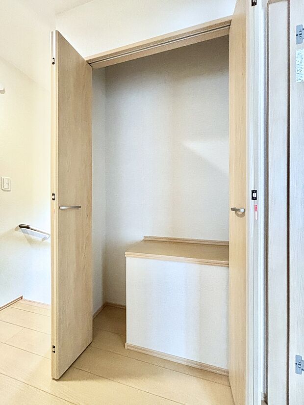 たっぷりの収納スペースで快適に暮らせそう