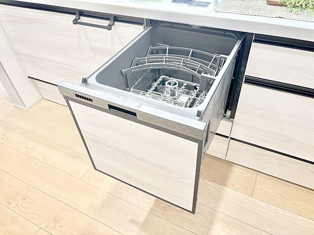 面倒なお片づけは食洗機にお任せ!家事の負担が減って、時間にも気持ちにもゆとりができます。