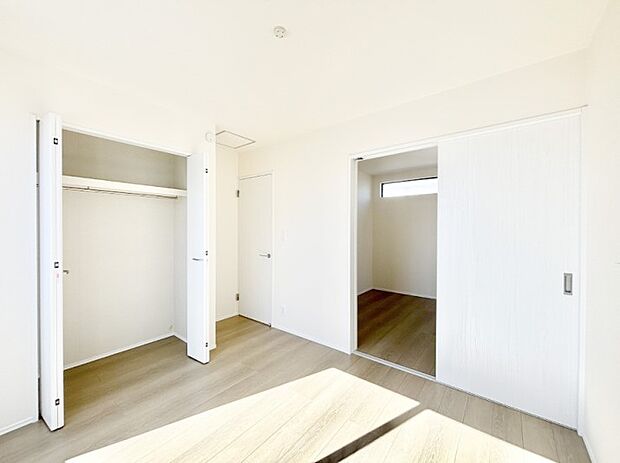 将来は2部屋にすることもできますね。お年頃になったら夢の個室にチェンジ!