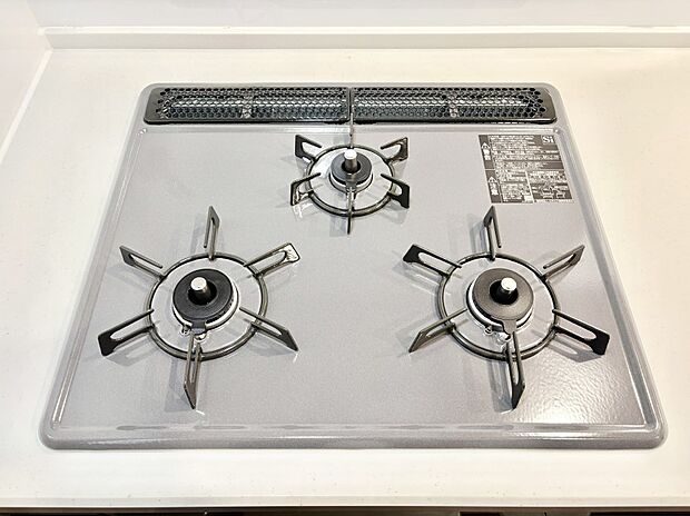 三口ガスコンロでお料理が一気にはかどりそう