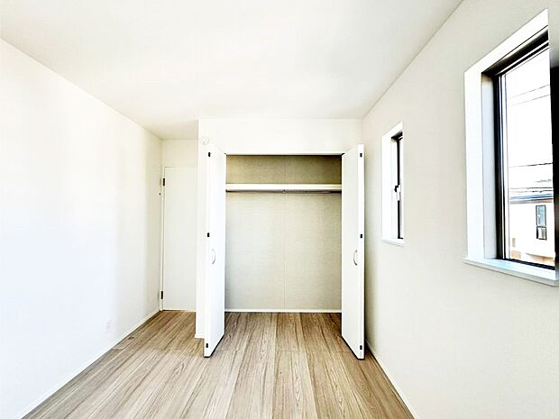 全居室クローゼット付き