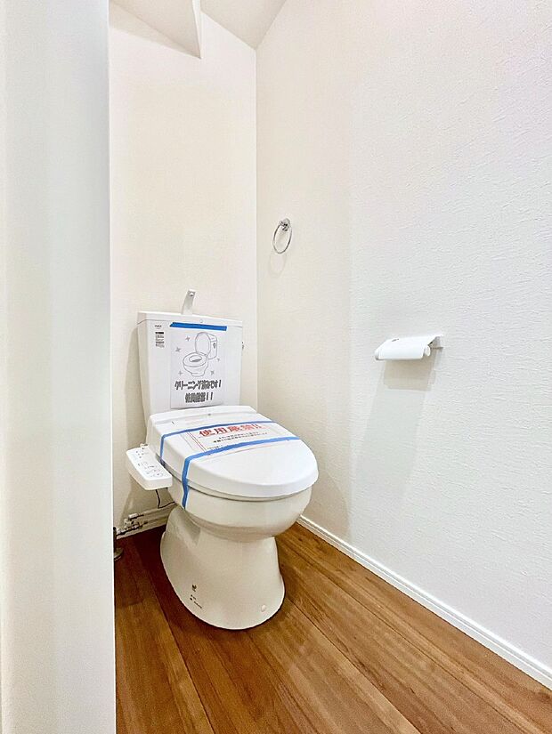 トイレは1階と3階それぞれに配置されていてとても便利です。 