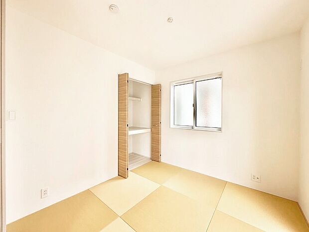 ほっとする寛ぎの和室。キッズスペースや来客時に活用できます