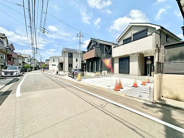 見通しの良さとともに、街並みに開放感を与えてくれます。 