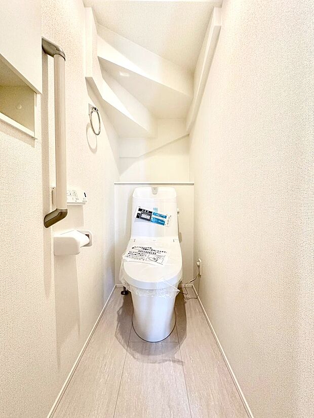 トイレは1階と2階それぞれに配置されていてとても便利です。