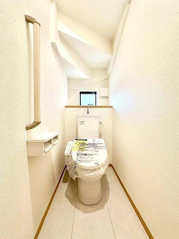 トイレは1階と2階それぞれに配置されていてとても便利です。