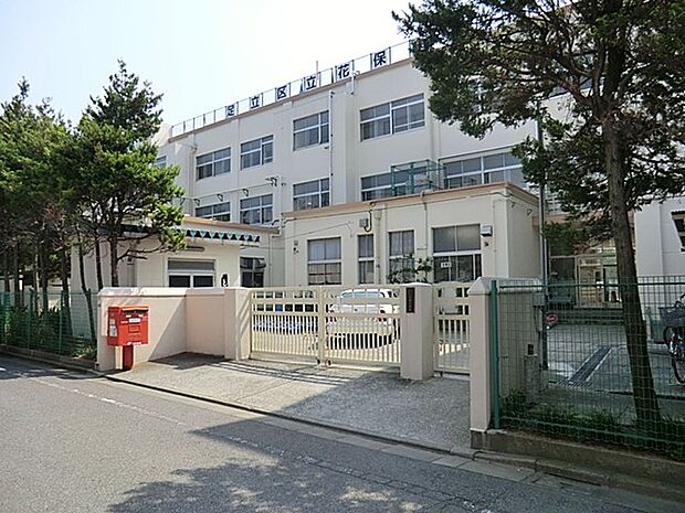 小学校 1100m 足立区立花保小学校