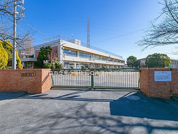 小学校 800m 川口市立里小学校