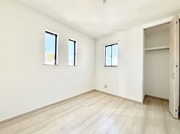 収納も充実しています!どんなお部屋にするか考えるのが楽しみですね。