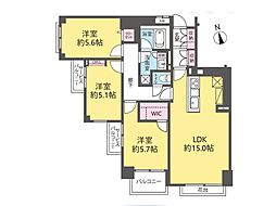 プリンスハイツ西早稲田 3LDKの間取図画像
