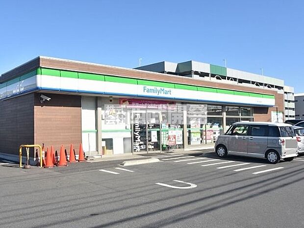 コンビニ 1800m ファミリーマート 富士見山室店