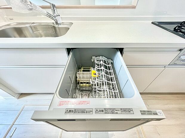 面倒なお片づけは食洗機にお任せ!家事の負担が減って、時間にも気持ちにもゆとりができます。