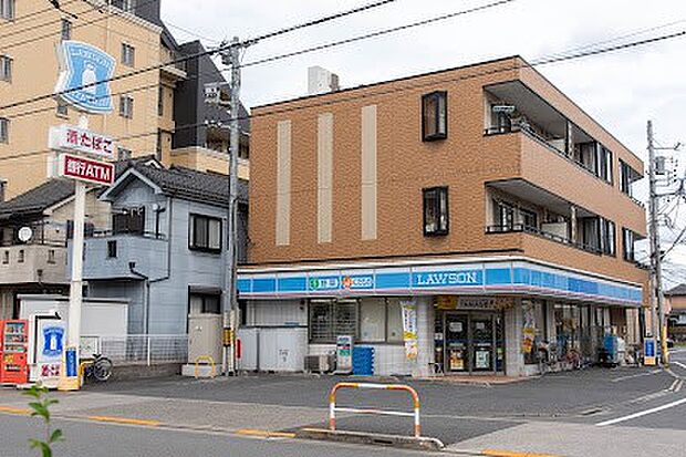 コンビニ 500m ローソン 足立佐野一丁目店