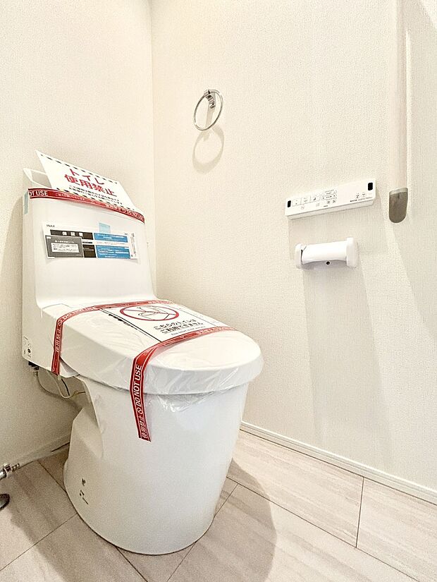 トイレは1階と2階それぞれに配置されていてとても便利です。 