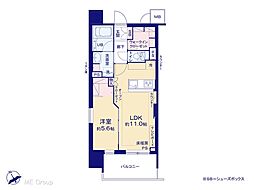 ルジェンテ南大塚 1LDKの間取図画像