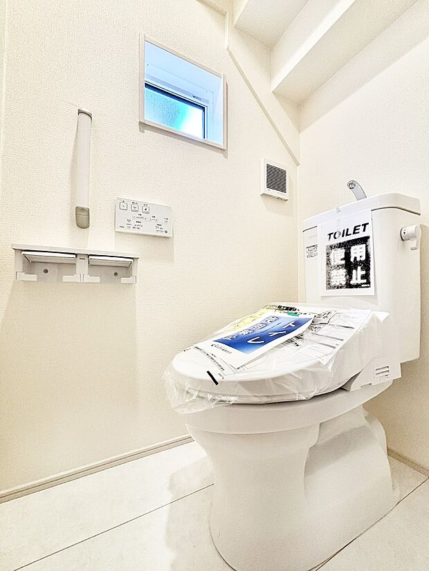 トイレは1階と2階それぞれに配置されていてとても便利です。