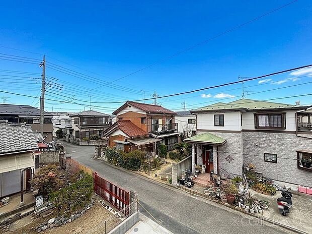バルコニーからの眺望です