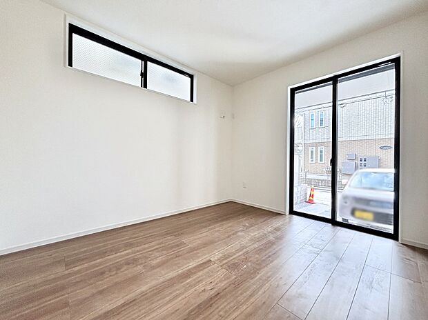 2面採光なので、明るく風通しも良く心地良い生活が送れます。