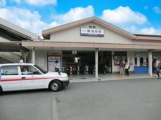 駅 1360m 東武東上線新河岸駅