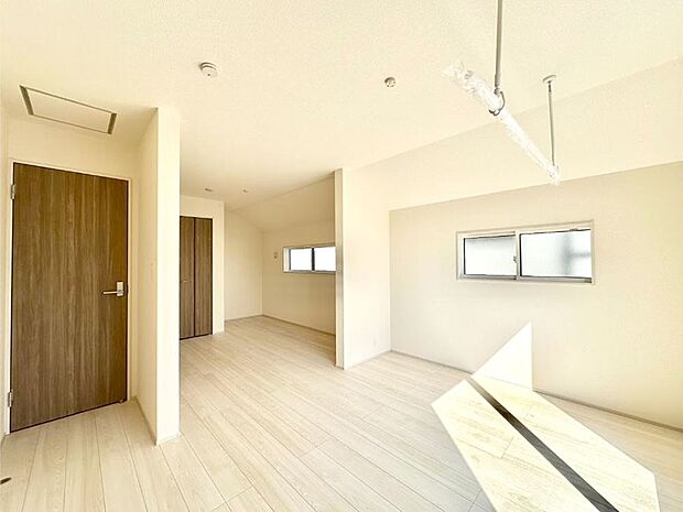 将来は2部屋にすることもできますね。お年頃になったら夢の個室にチェンジ!