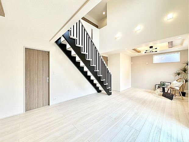 リビング階段が家族の笑顔と会話をつないでくれます