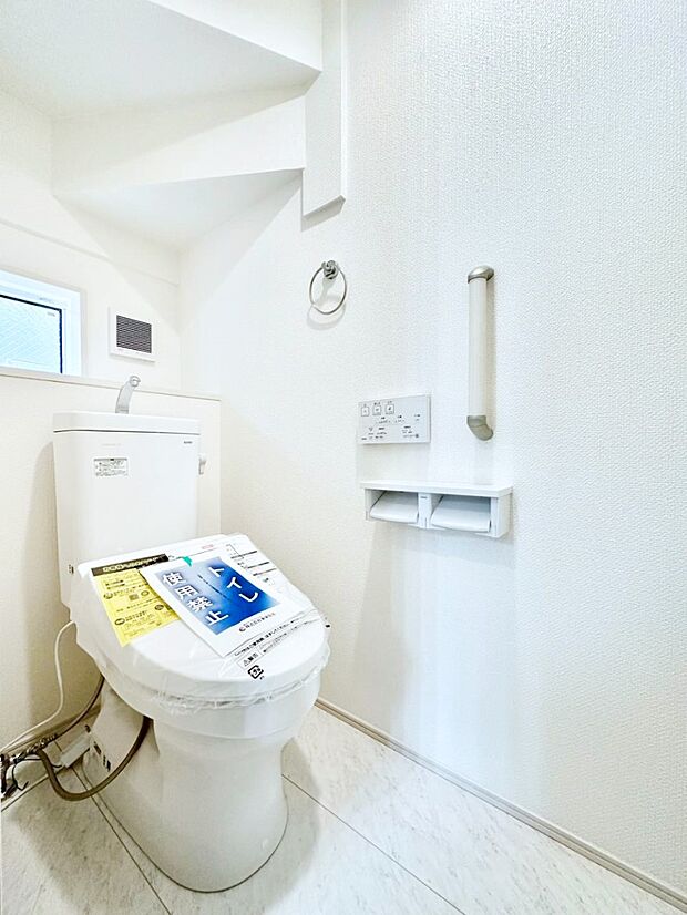 ウォシュレット付きトイレが1階と2階それぞれに配置されていてとても便利です。