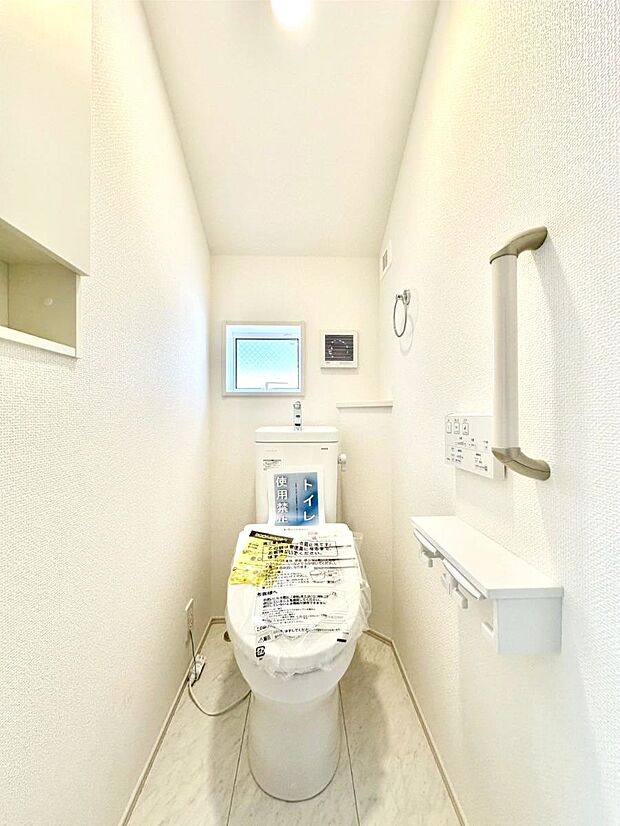 トイレは1階と2階それぞれに配置されていてとても便利です。