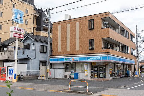 コンビニ 193m ローソン 足立佐野一丁目店