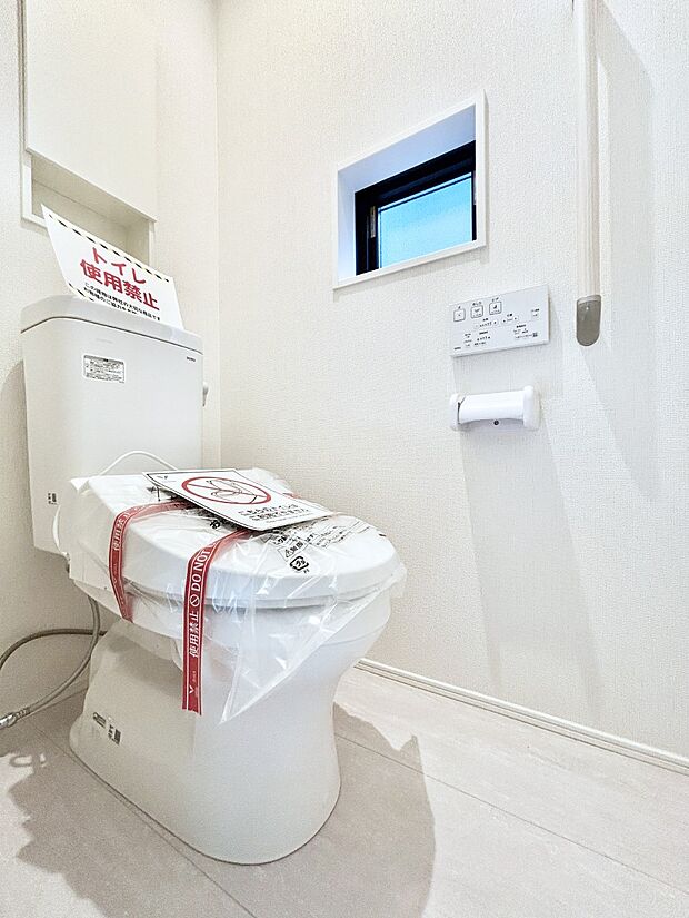 ウォシュレット付きトイレが1階と2階それぞれに配置されていてとても便利です。 