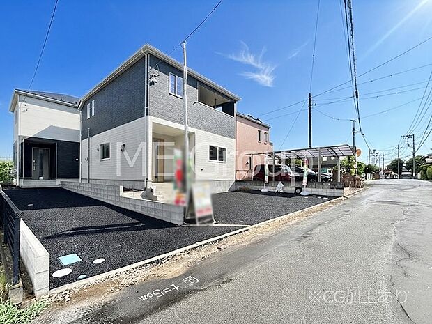 奥まった地形は、車道に面しておらず、静かでプライベート感を味わえる立地です。