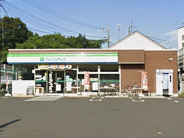 コンビニ 400m ファミリーマート東村山八坂駅前店