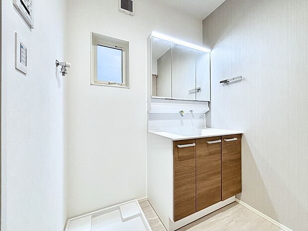 清潔感のあるランドリースペース