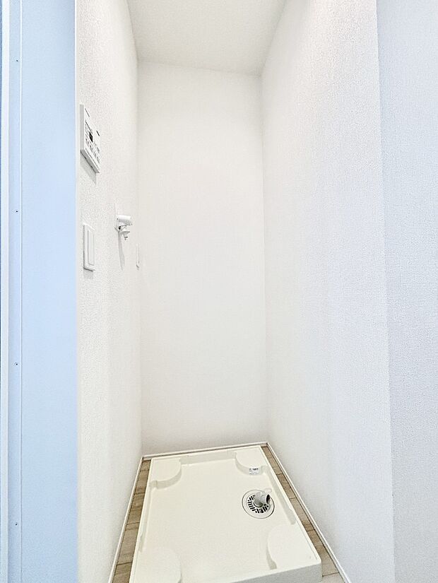 広々とゆとりのあるランドリースペース