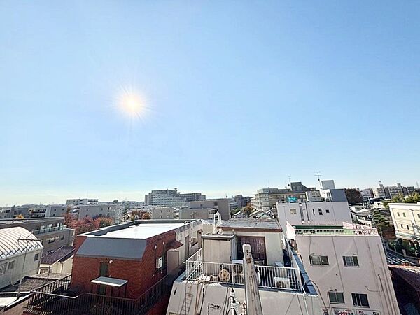 バルコニーからの眺望です