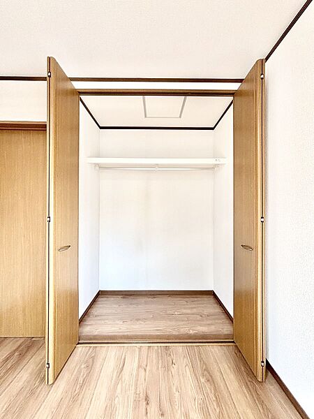 たっぷりの収納スペースで快適に暮らせそう