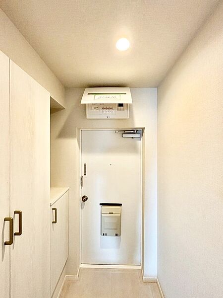 いつもきれいにしておきたい玄関ですね