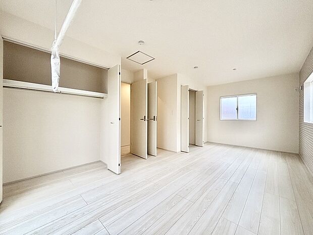 将来は2部屋にすることもできますね。お年頃になったら夢の個室にチェンジ!