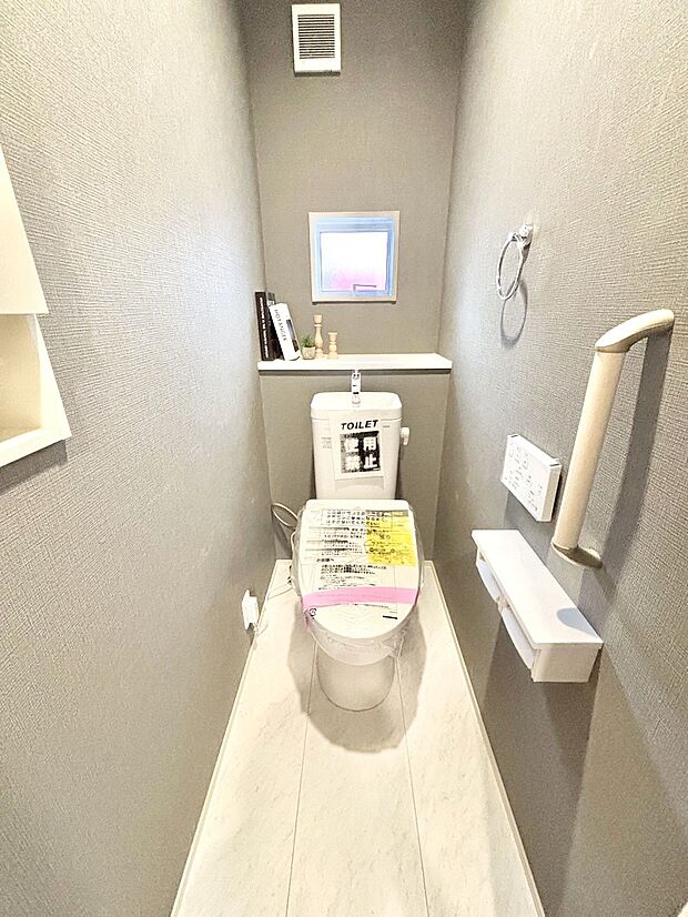 トイレは1階と2階それぞれに配置されていてとても便利です。 