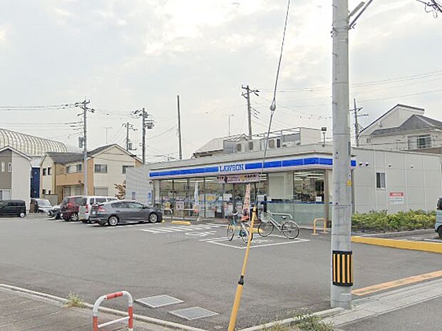 コンビニ 600m ローソン川口安行吉蔵店