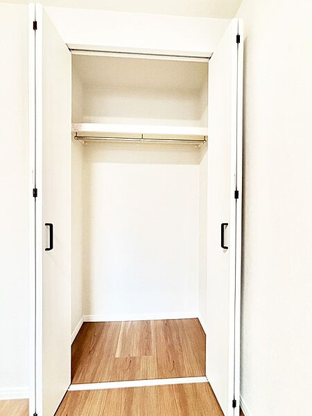収納力あるクローゼット