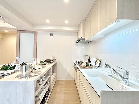 毎日使うキッチンだから、使いやすさ&お手入れのしやすさにこだわりました。