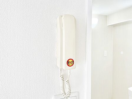 玄関まで行かずに来訪者を確認できるインターホン