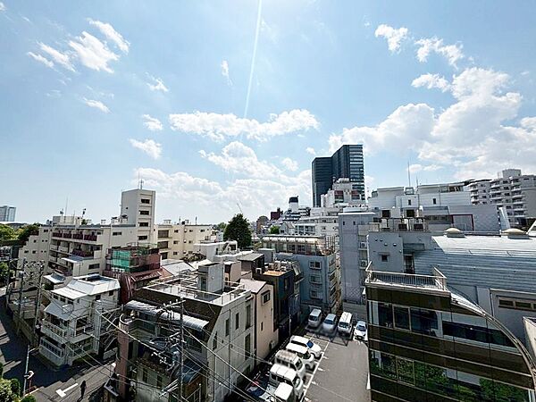 バルコニーからの眺望です
