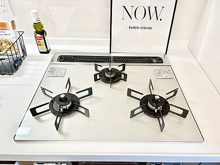 三口ガスコンロでお料理が一気にはかどりそう