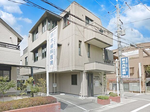 病院 1000m 鈴木内科医院