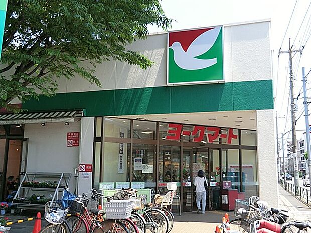 スーパー 700m  ヨークフーズ 石神井店
