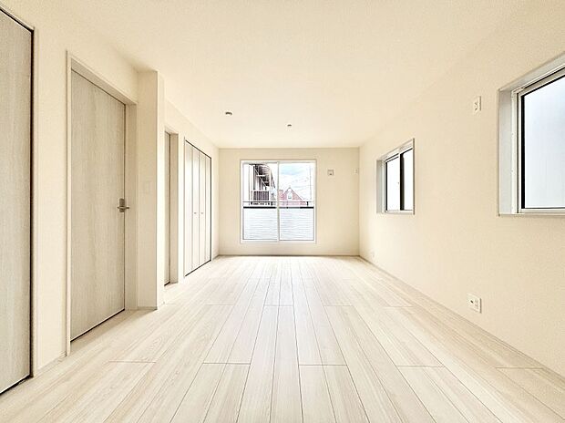 将来は2部屋にすることもできますね。お年頃になったら夢の個室にチェンジ!