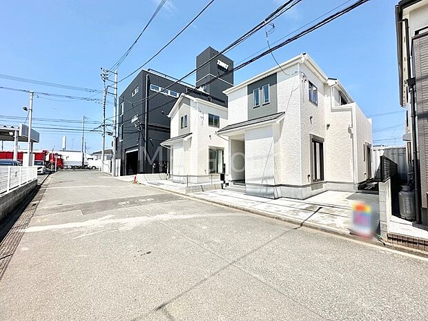 見通しの良さとともに、街並みに開放感を与えてくれます。