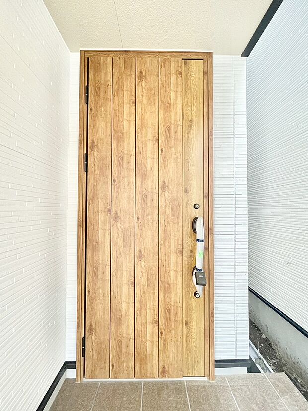 いつも気持ち良くご家族を迎えられる玄関
