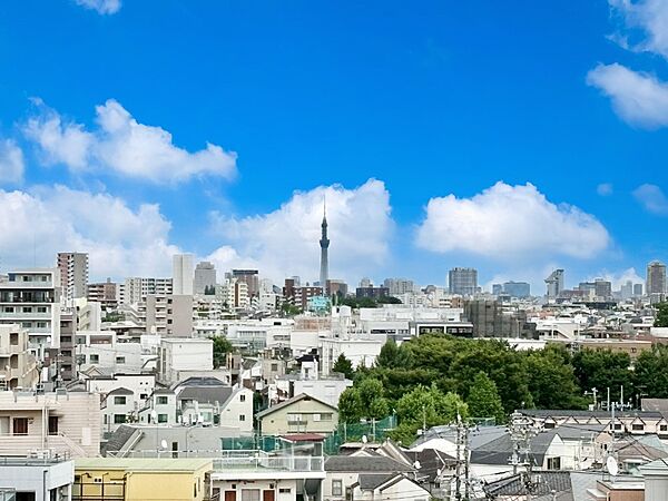 バルコニーからは開放的な眺望も楽しめます